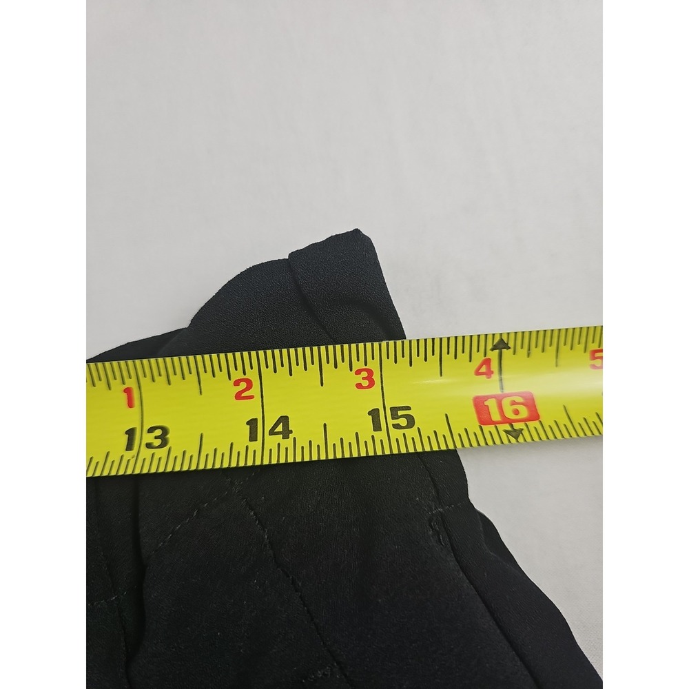 A New Day Women's Size XL Black High Rise PaperBag Pants Tie Waist - Picture 6 of 10